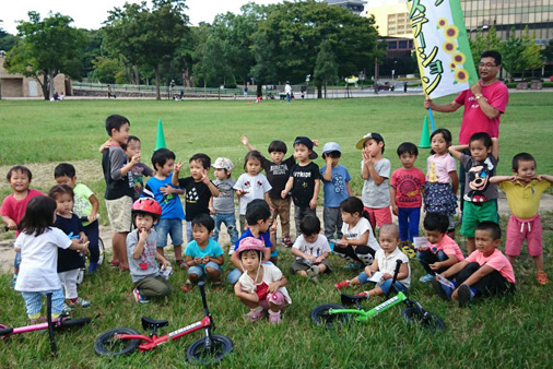 子供向け自転車のイベント